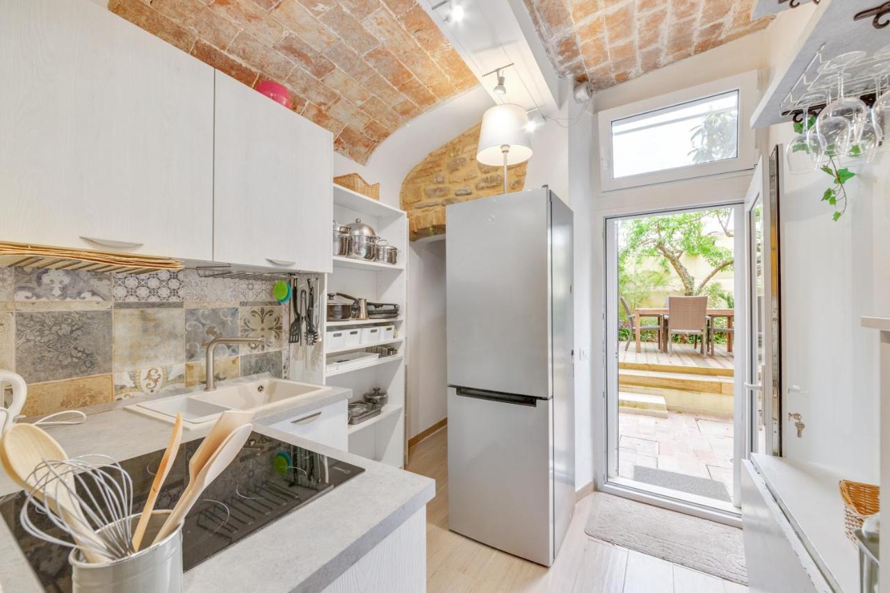 Oltrarno Bright Apartment Con Patio Privato Florenz Exterior foto