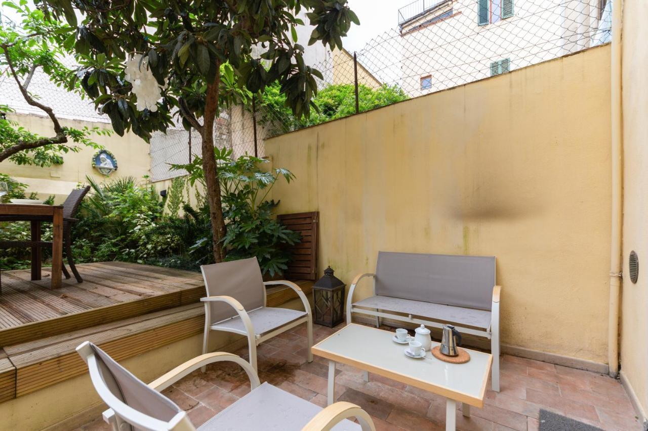 Oltrarno Bright Apartment Con Patio Privato Florenz Exterior foto