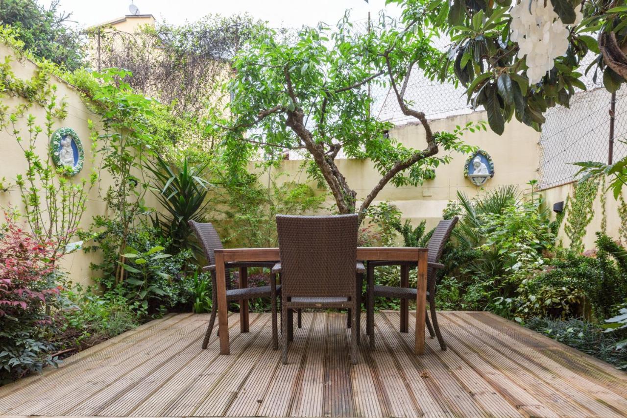 Oltrarno Bright Apartment Con Patio Privato Florenz Exterior foto
