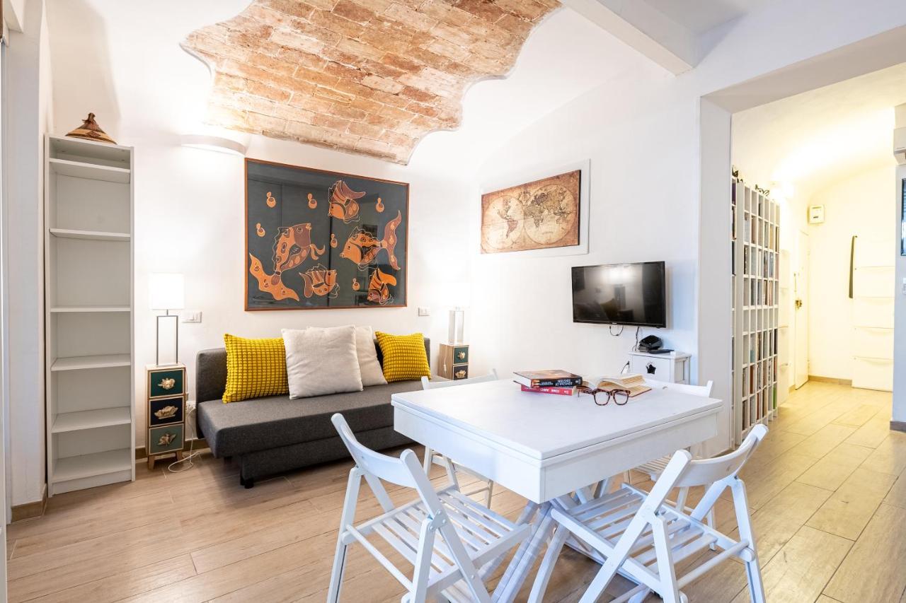 Oltrarno Bright Apartment Con Patio Privato Florenz Exterior foto